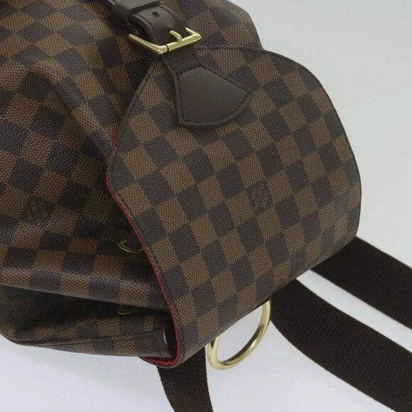 LOUIS VUITTON Damier Ebene Montsouris GM Backpack main image 12